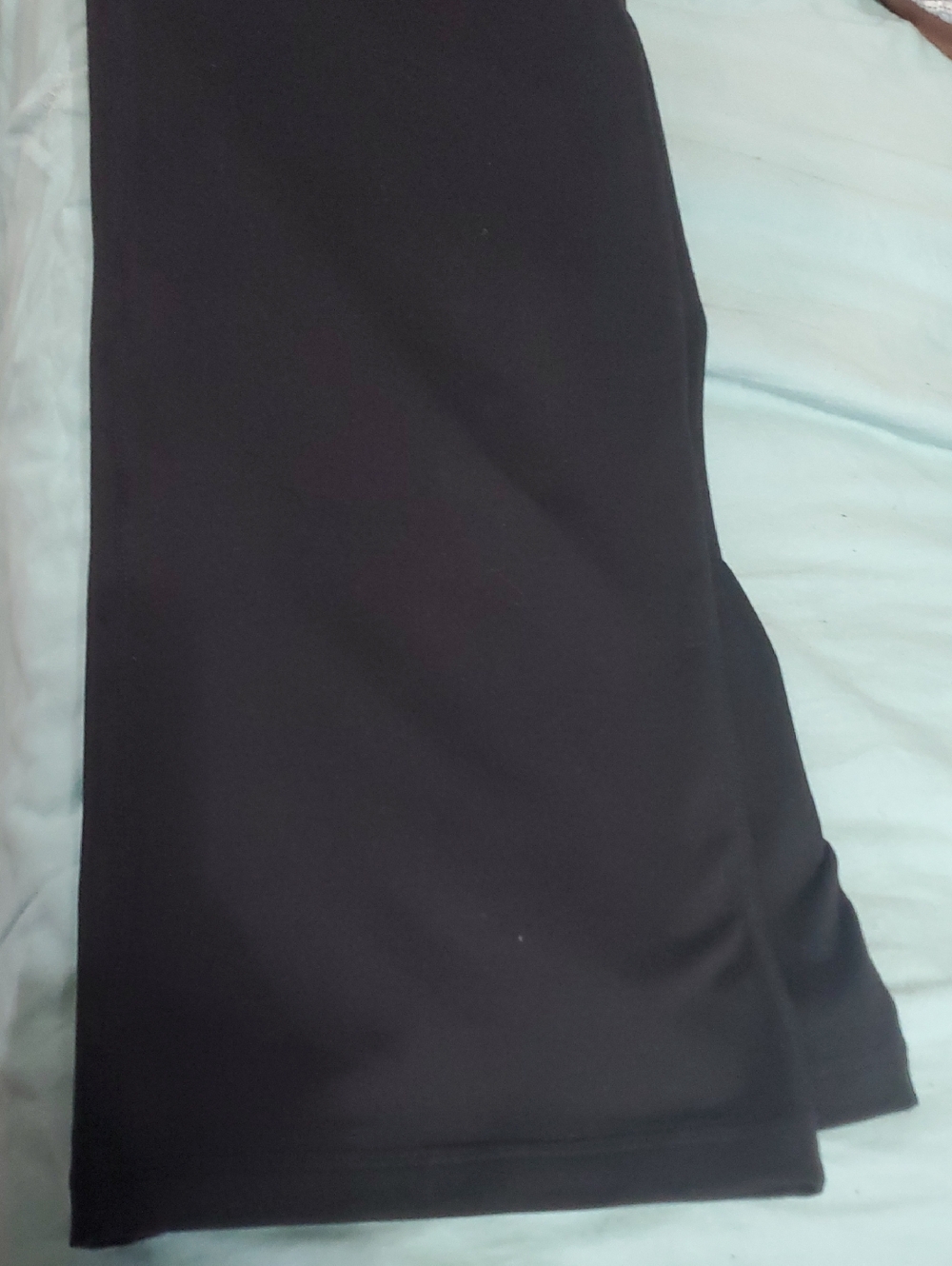 NWT Zella Black High Waist Straight Leg Pants Size 8 🖤 - Picture 9 of 14